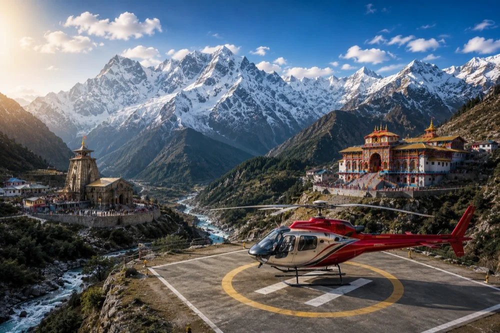 Do Dham Helicopter Package Kedarnath Badrinath